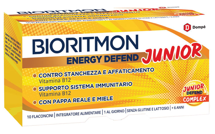 Bioritmon Energy Defend Junior Integratore Difese Immunitario 10 Flaconcini-image