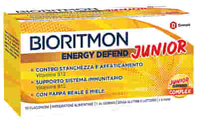 BIORITMON ENERGY DEFEND JUNIOR 10 FLACONCINI 10 ML