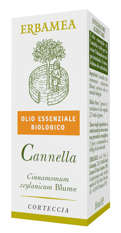 Cannella Olio Essenziale Biologico 10 Ml