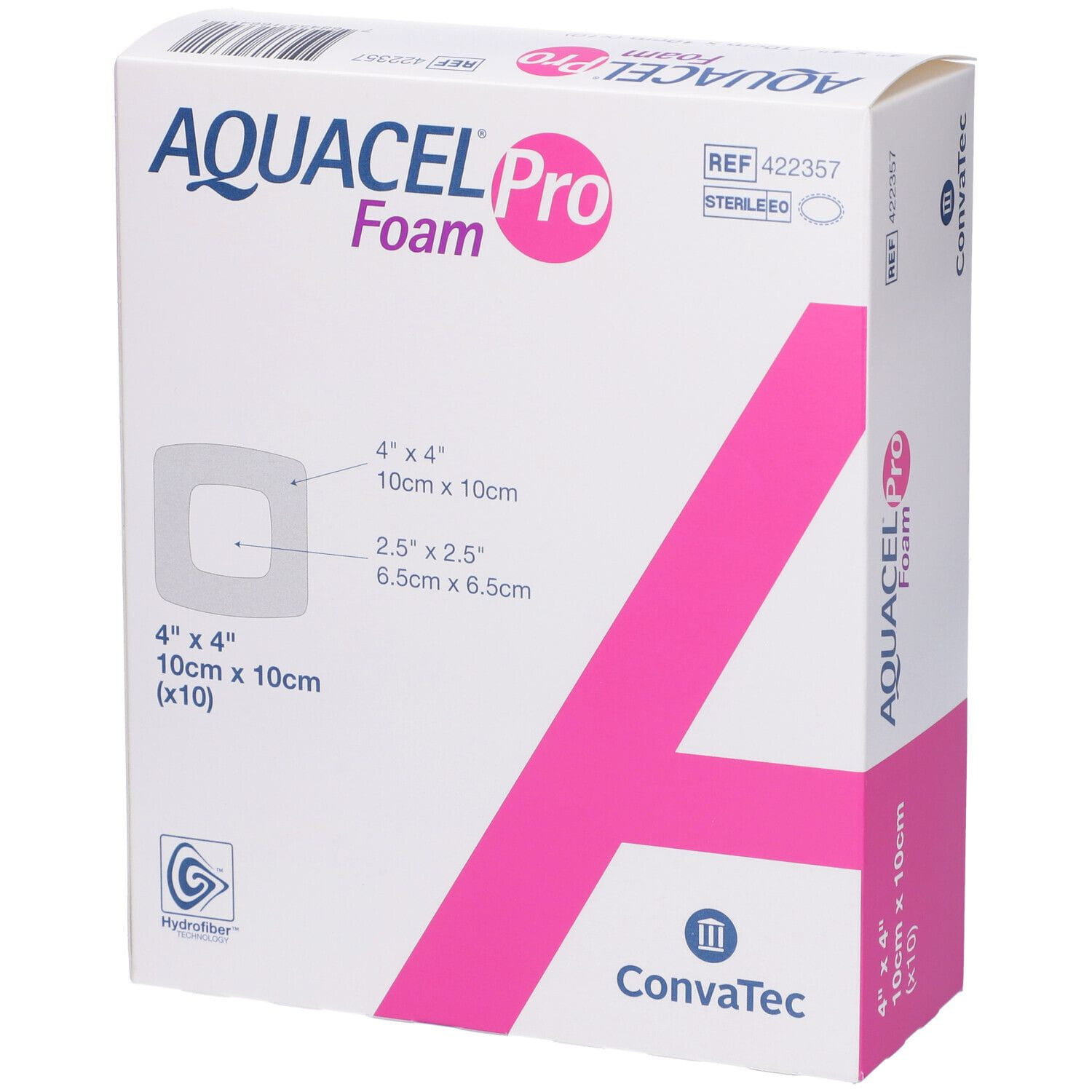 MEDICAZIONE AVANZATA AQUACEL FOAM PRO MISURA 10X10 CM 10 PEZZI