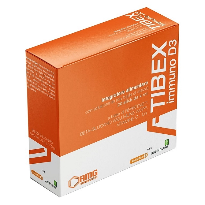 Tibex Immuno D3 20 Stick Pack Da 4 Ml