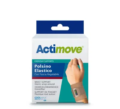 ACTIMOVE EVERYDAY SUPPORTS POLSINO ELASTICO CON FASCIA REGOLABILE UNIVERSALE ACTIMOVE EVERYDAY SUPPORTS POLSINO ELASTICO CON FASCIA REGOLABILE UNIVERSALE