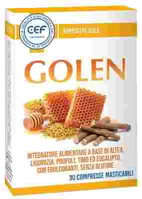 CEF GOLEN ADULTI 30 COMPRESSE MASTICABILI