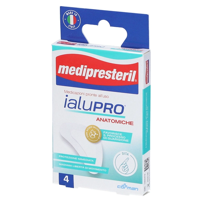Medipresteril Ialupro Dita 3,8 X7 Cm 4 Pezzi