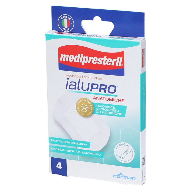 Medipresteril Ialupro Braccia 7,5 X10 Cm 4 Pezzi