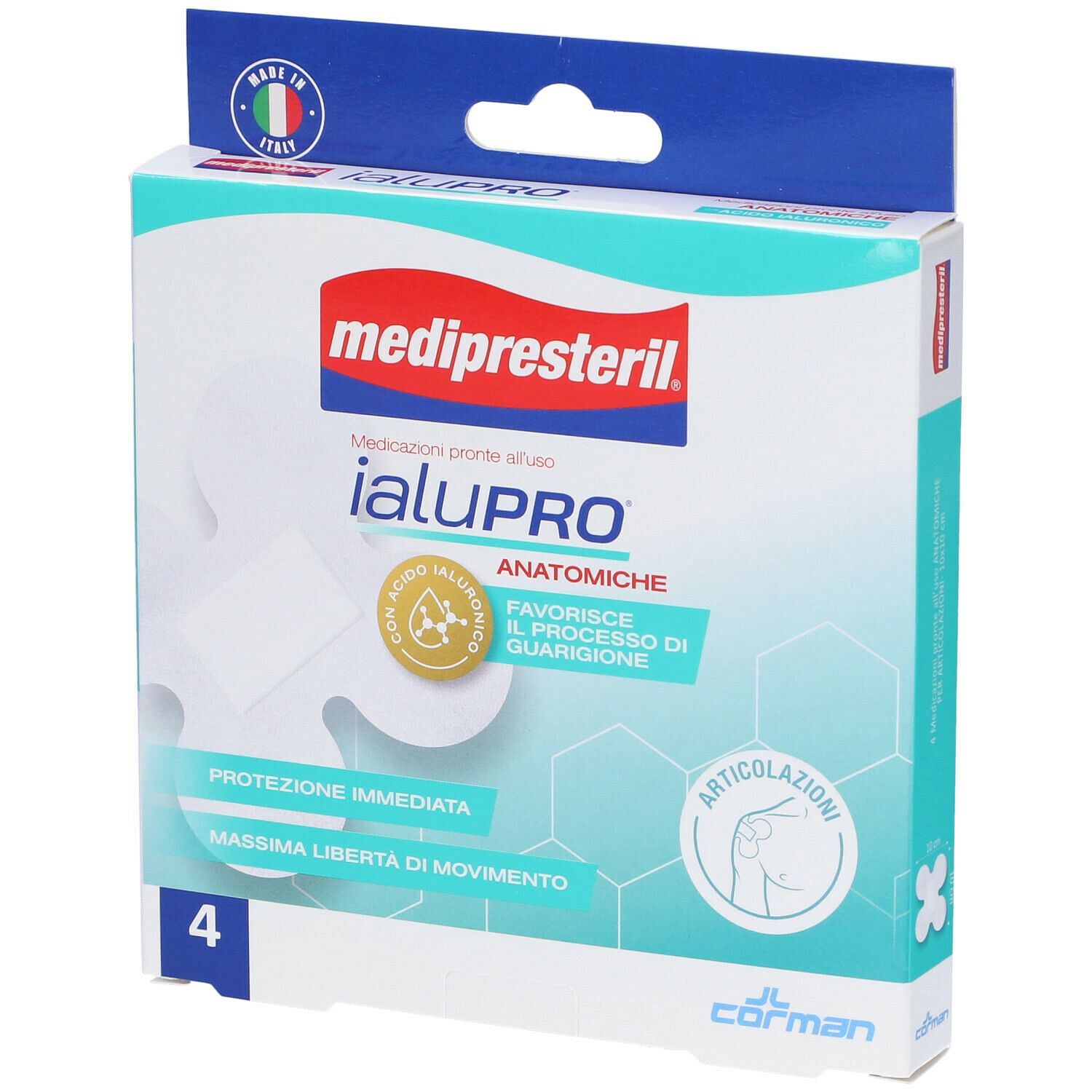 Medipresteril Ialupro Articolazioni 10 X10 Cm 4 Pezzi