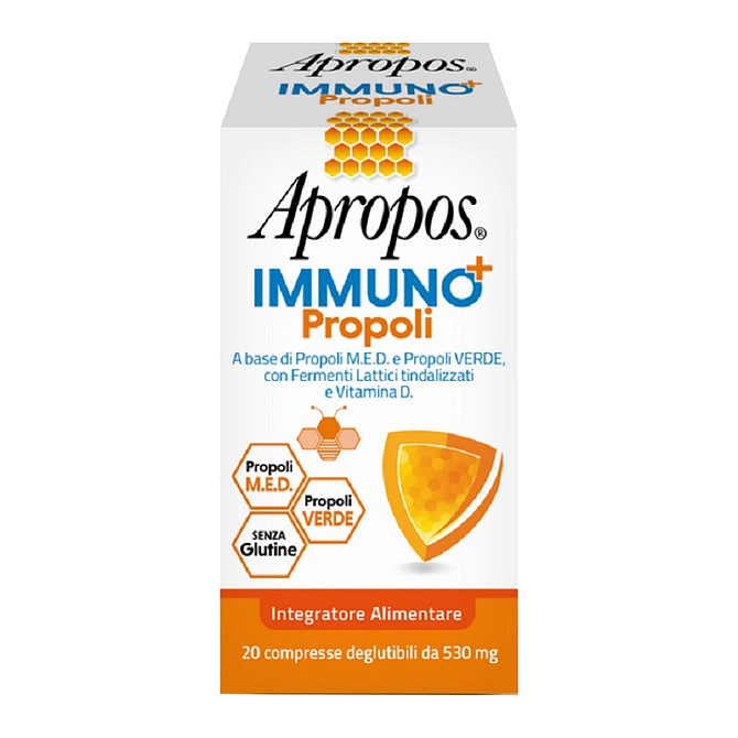 Apropos Immuno+ Propoli 20 Compresse Deglutibili