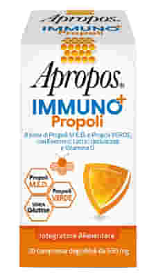 APROPOS IMMUNO+ PROPOLI 20 COMPRESSE DEGLUTIBILI