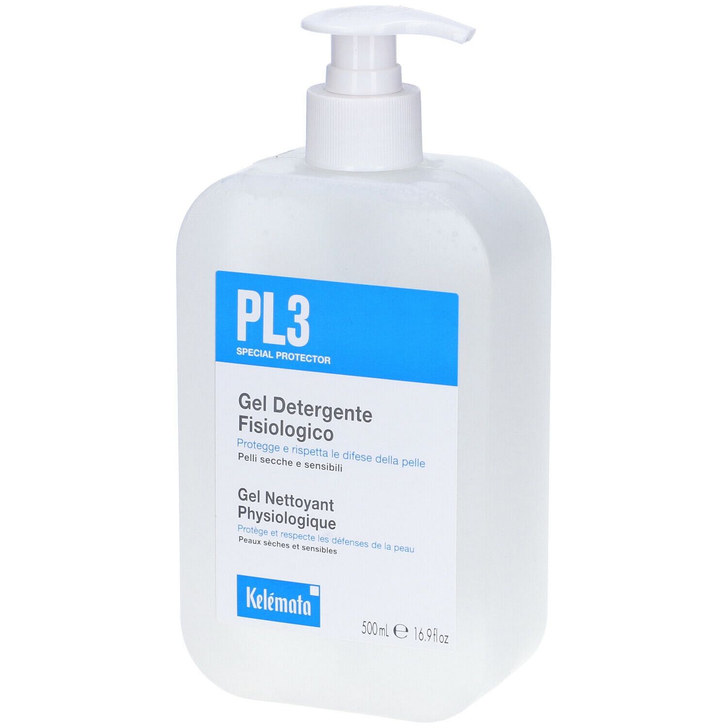 Pl3 Gel Detergente Fisiologico 500 Ml