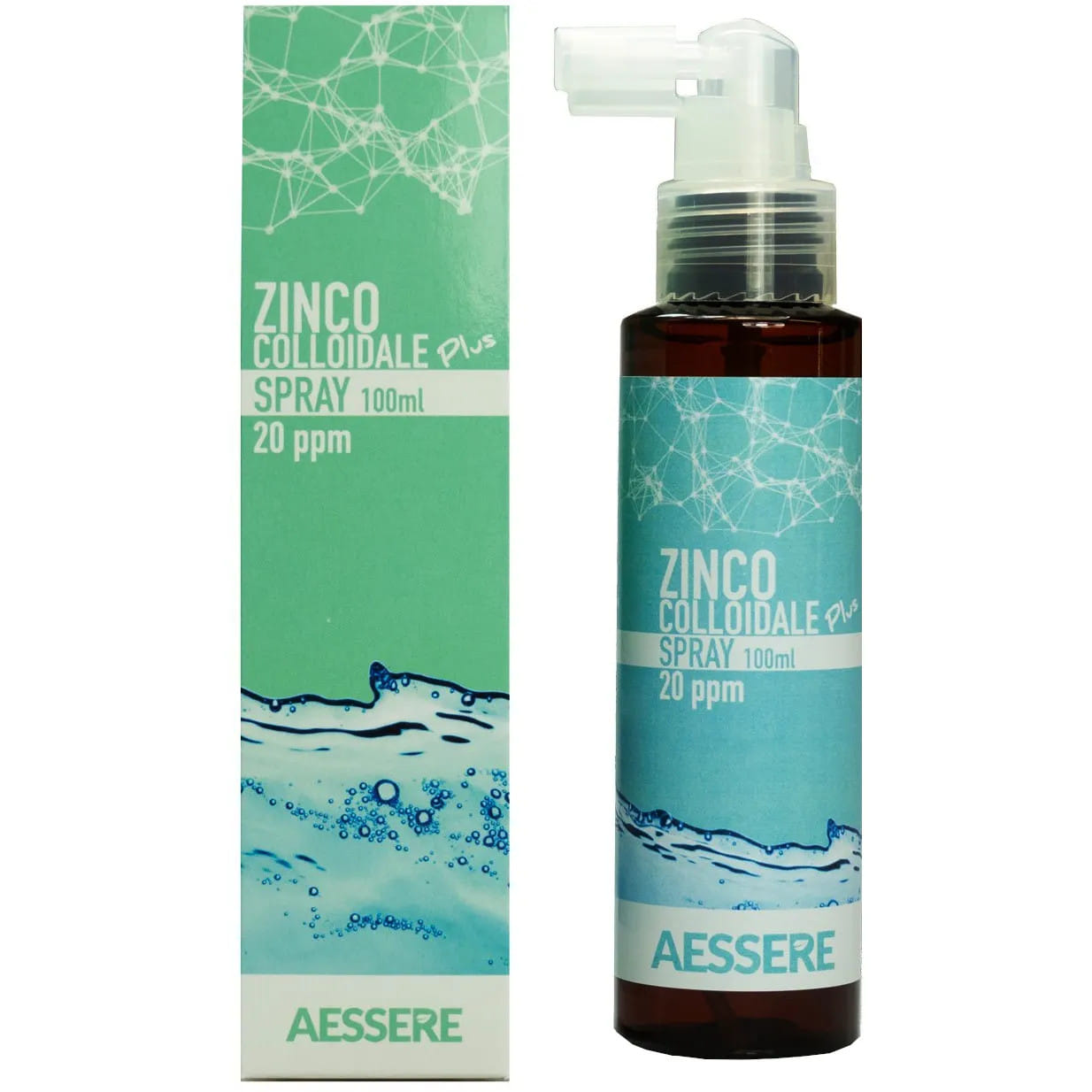 ZINCO COLLOIDALE PLUS SPRAY 20 PPM 100 ML