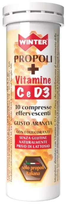 Winter Propoli+Vit C/D3 10 Compresse