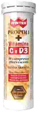 WINTER PROPOLI+VIT C/D3 10 COMPRESSE