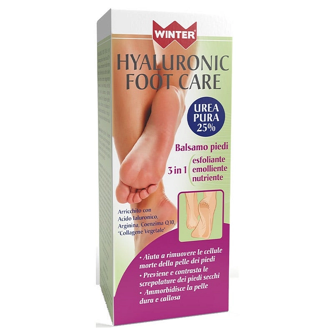 Winter Hyaluronic Foot Care Balsamo Piedi 3 In1 75 Ml