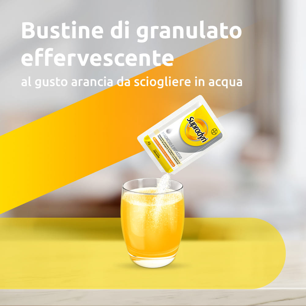 SUPRADYN MAGNESIO POTASSIO FORMATO CONVENIENZA | 24 BUSTINE + 24 BUSTINE