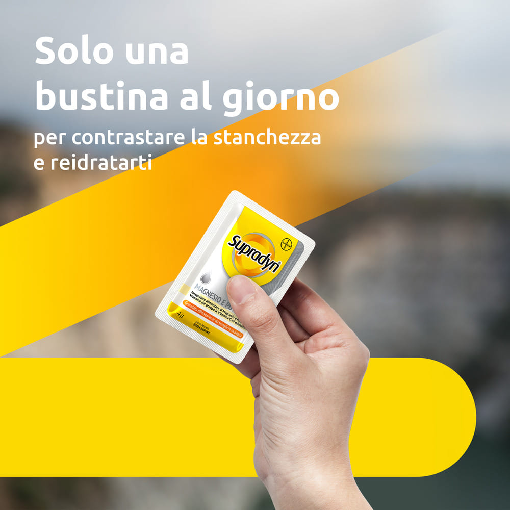 SUPRADYN MAGNESIO POTASSIO FORMATO CONVENIENZA | 24 BUSTINE + 24 BUSTINE