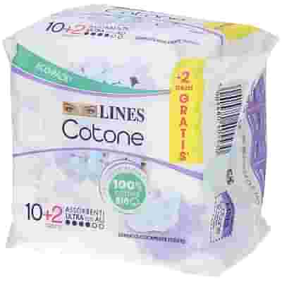 LINES COTONE BIO ULTRA ALI 12 PEZZI