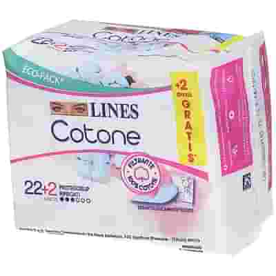 LINES COTONE BIO SALVASLIP RIPIEGATI 24 PEZZI