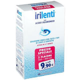 SOLUZIONE UNICA PER LENTI A CONTATTO IRILENTI CON ACIDO IALURONICO 2 FLACONI DA 360 ML + 360 ML