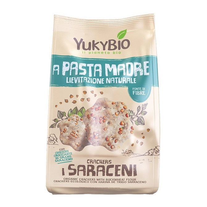Yukybio Cracker I Saraceni A Pasta Madre 250 G