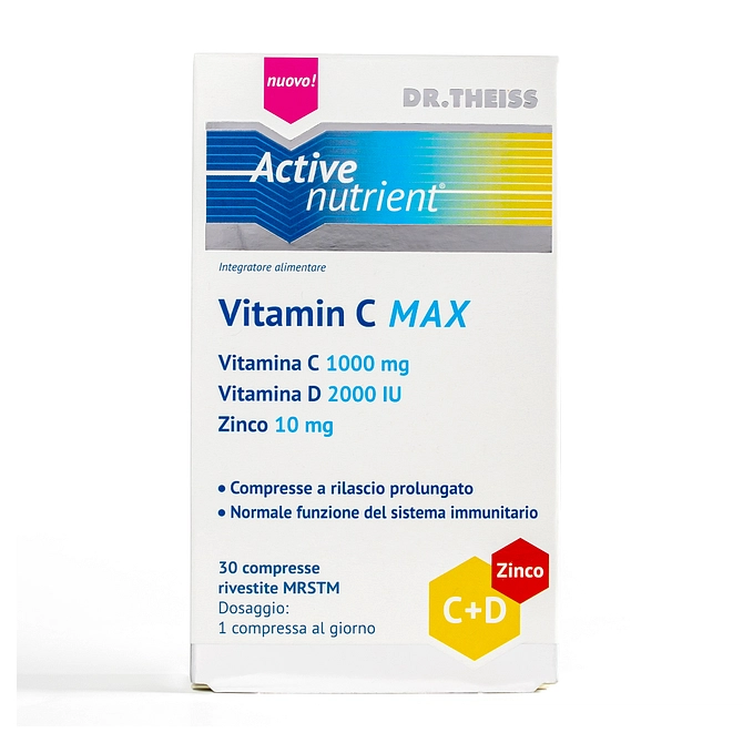 Theiss Active Nutrient Vitamin C Max 30 Compresse