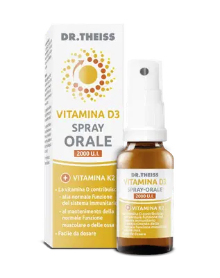 THEISS VITAMINA D3 SPRAY ORALE 20 ML THEISS VITAMINA D3 SPRAY ORALE 20 ML