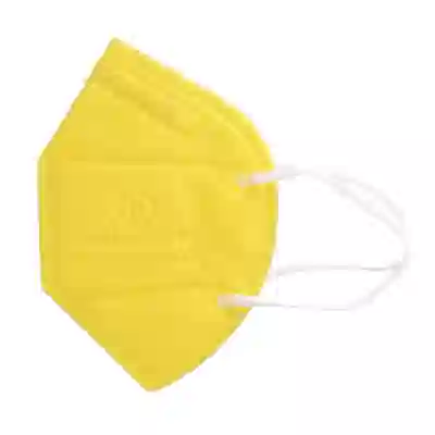 MASCHERINA +39MASK FFP2 GIALLO 1 PEZZO