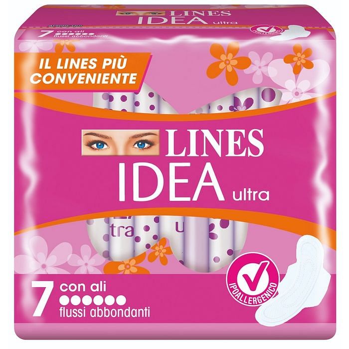 Lines Idea Ultra Flussi Abbondanti 7 Pezzi