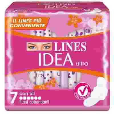 LINES IDEA ULTRA FLUSSI ABBONDANTI 7 PEZZI