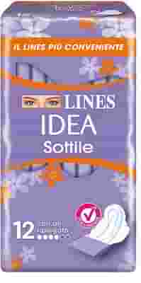 LINES IDEA SOTTILI RIPIEGATI ALI 12 PEZZI