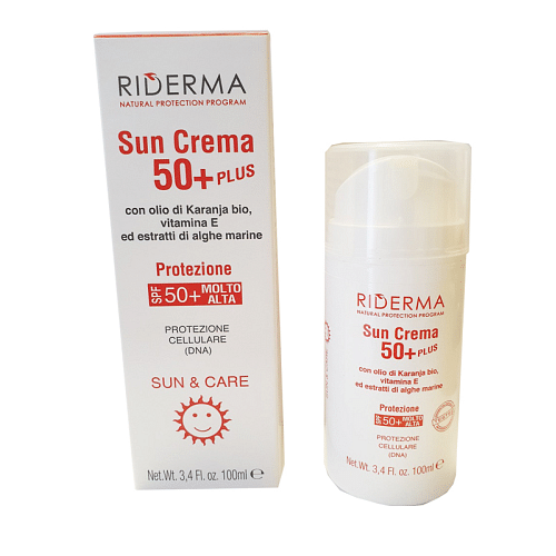 Riderma Sun Crema 50+ Plus 100 Ml