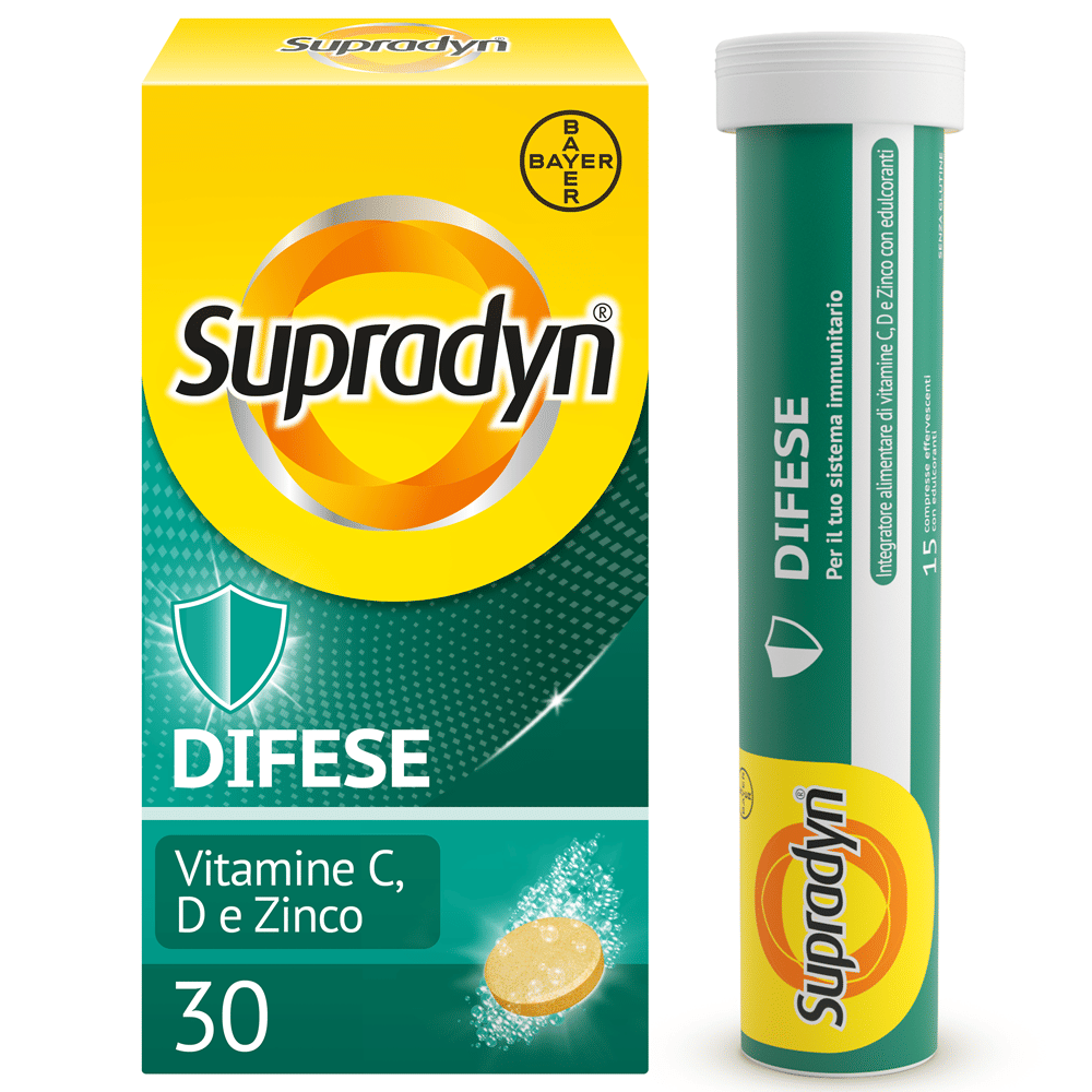 SUPRADYN DIFESE 30 COMPRESSE EFFERVESCENTI