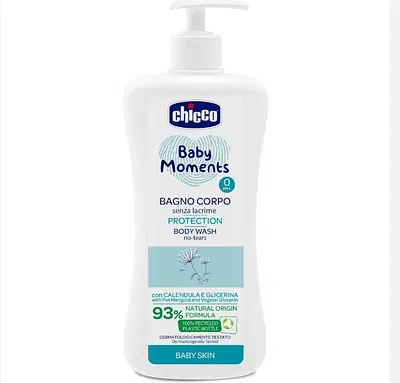 CHICCO BABY MOMENTS BAGNO CORPO SENZA LACRIME PROTECTION 500 ML CHICCO BABY MOMENTS BAGNO CORPO SENZA LACRIME PROTECTION 500 ML