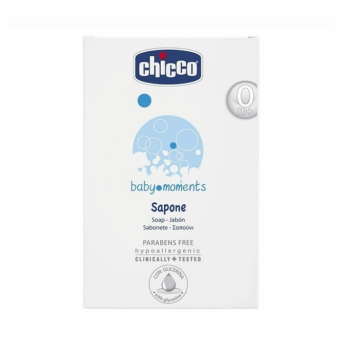Chicco Baby Moments Sapone Solido 100 G