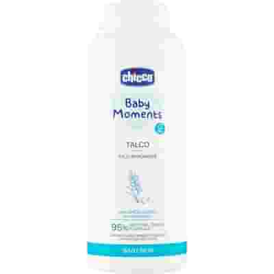 CHICCO BABY MOMENTS TALCO IN POLVERE CON AMIDO DI RISO 150 G