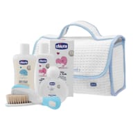 CHICCO BABY MOMENTS BEAUTY MANIGLIA AZZURRO BAGNO DELICATO CORPO-CAPELLI PELLI DELICATE 200 ML + CREMA CORPO PELLI DELICATE 200ML + ACQUA DI COLONIA BABY SMELL PELLI DELICATE 100ML