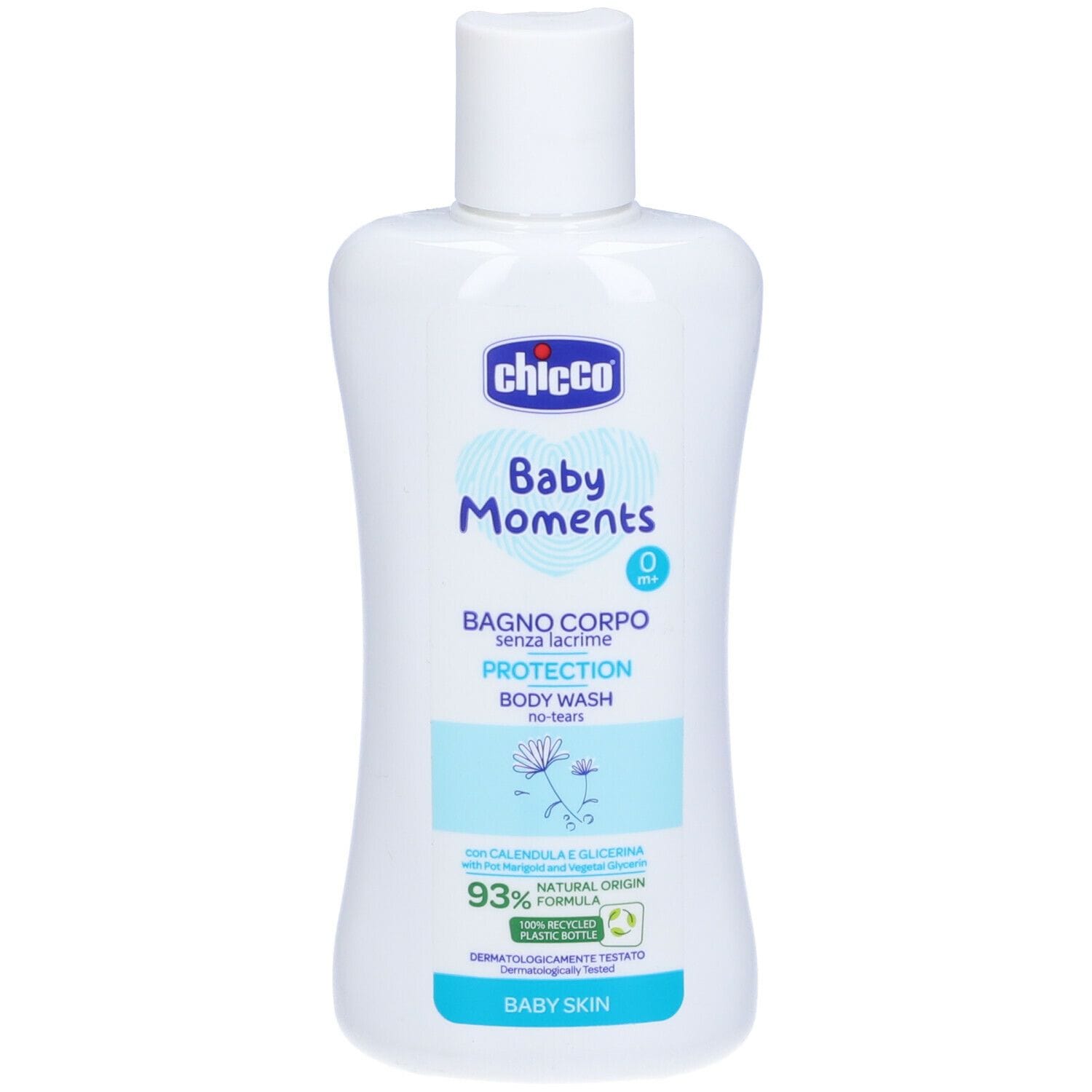 CHICCO BABY MOMENTS BAGNO CORPO SENZA LACRIME PROTECTION 200 ML