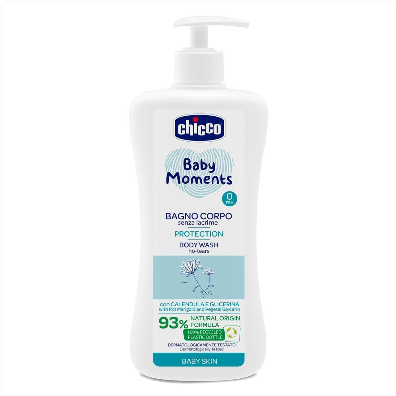 CHICCO BABY MOMENTS BAGNO CORPO SENZA LACRIME PROTECTION 750 ML
