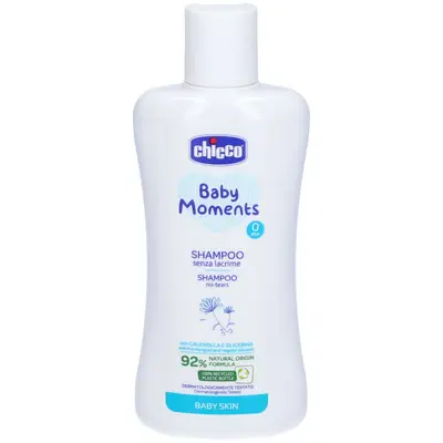 CHICCO BABY MOMENTS SHAMPOO SENZA LACRIME 200 ML CHICCO BABY MOMENTS SHAMPOO SENZA LACRIME 200 ML