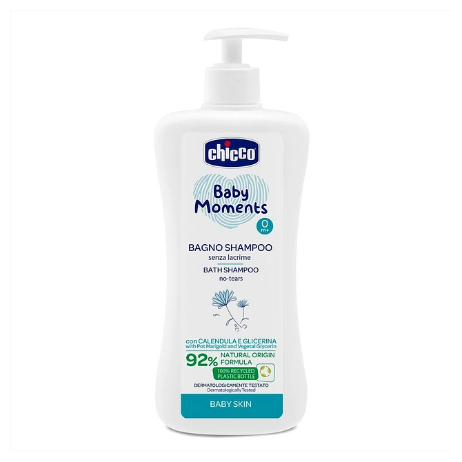 Chicco Baby Moments Bagno Shampoo Delicate 750 Ml