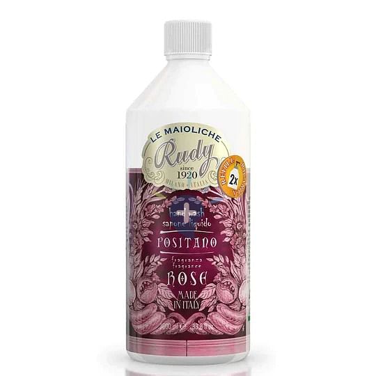 Maioliche Ricarica Sapone Positano Rose 1 L