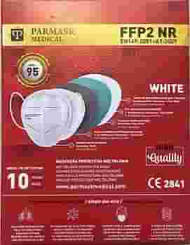 MASCHERINA FFP2 PS1001 BIANCO 10 PEZZI