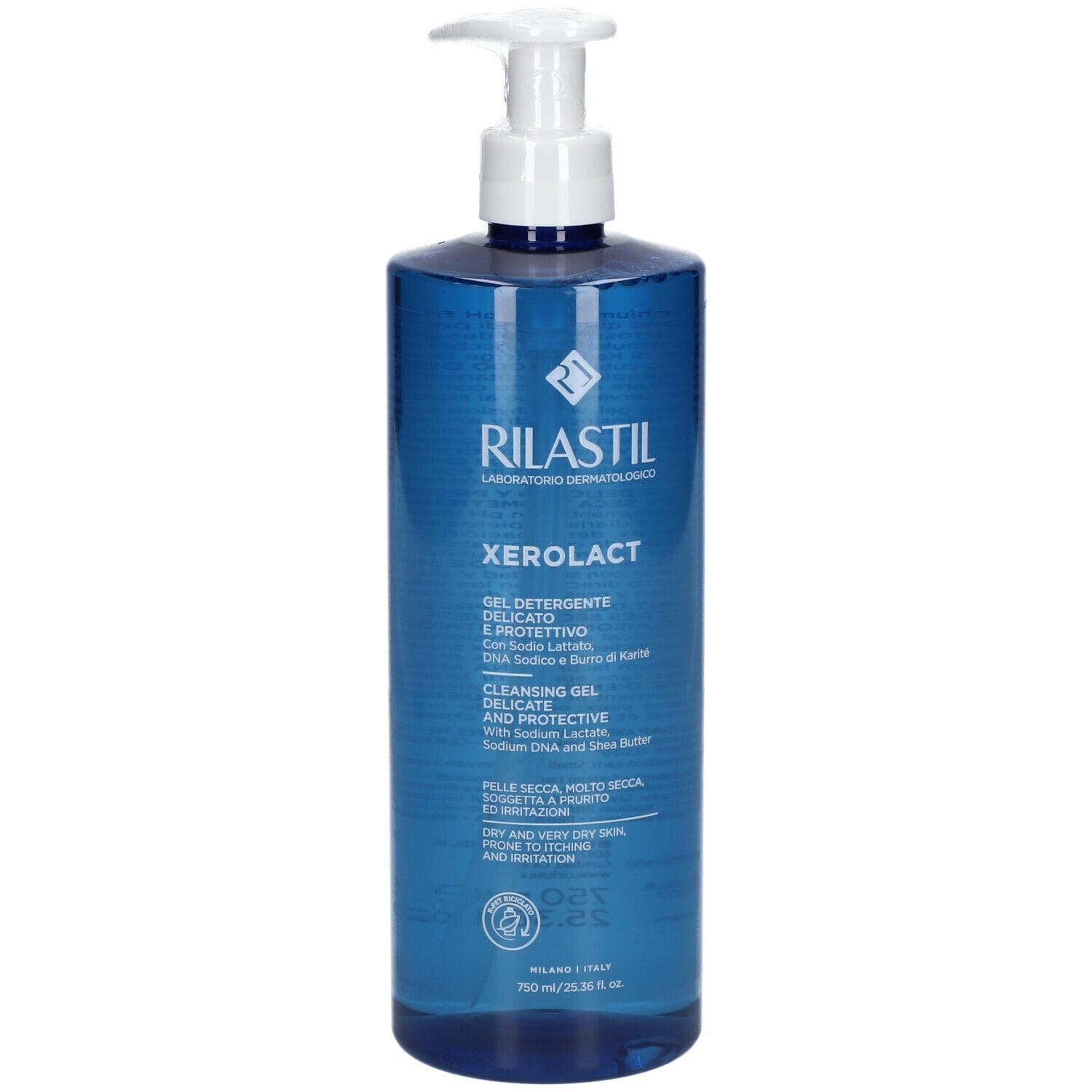 RILASTIL XEROLACT GEL DETERGENTE 750 ML