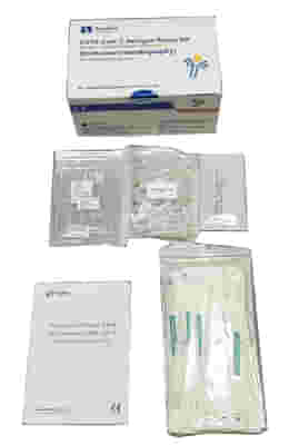 TEST ANTIGENICO RAPIDO COVID-19 SZYBIO DETERMINAZIONE QUALITATIVA ANTIGENI SARS-COV-2 IN TAMPONI NASOFARINGEI/OROFARINGEI MEDIANTE IMMUNOCROMATOGRAFIA 25 PEZZI USO PROFESSIONALE