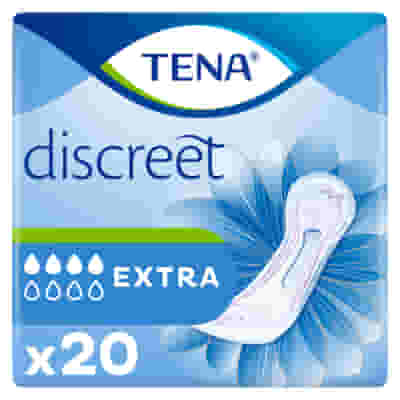 ASSORBENTE INCONTINENZA LEGGERA TENA DISCREET EXTRA 20 PEZZI