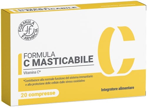 FORMULA C MASTICABILE 20 COMPRESSE DA 500 MG