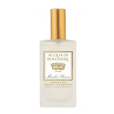 ACQUA DI BOLGHERI PROFUMA AMBIENTE E BIANCHERIA MUSCHIO BIANCO SPRAY 100 ML ACQUA DI BOLGHERI PROFUMA AMBIENTE E BIANCHERIA MUSCHIO BIANCO SPRAY 100 ML
