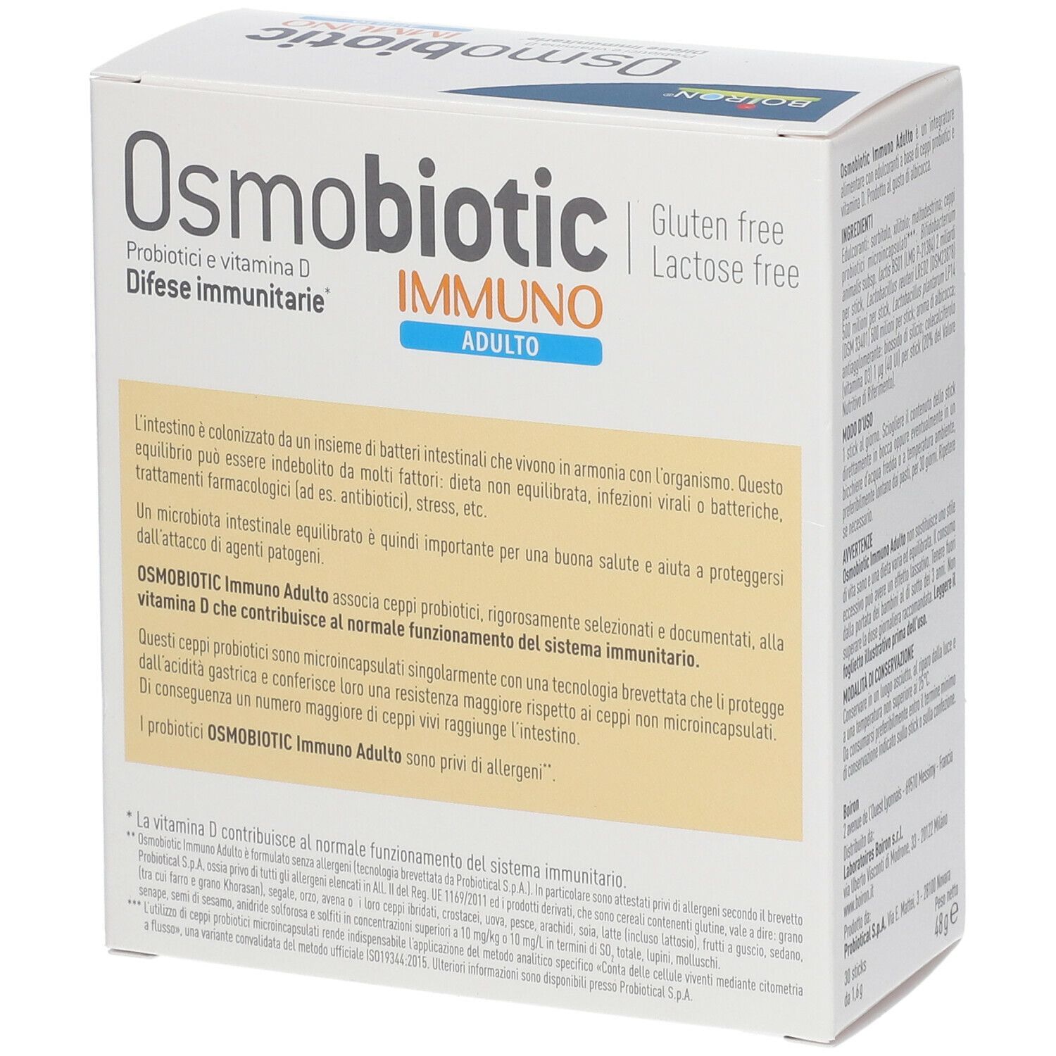 OSMOBIOTIC IMMUNO ADULTO 30 STICK