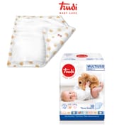 TRUDI BABY CARE TELINI MULTIUSO 60X60 CM 10 PEZZI