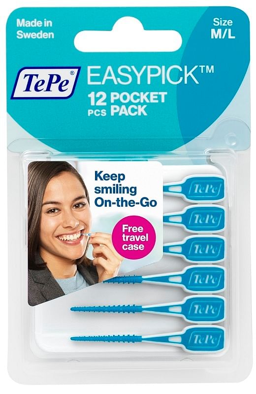 Tepe Easypick M/L Blu 12 Pezzi