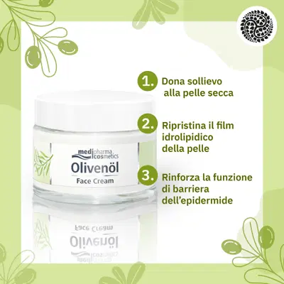 MEDIPHARMA OLIVENOL FACE CREAM 50 ML MEDIPHARMA OLIVENOL FACE CREAM 50 ML